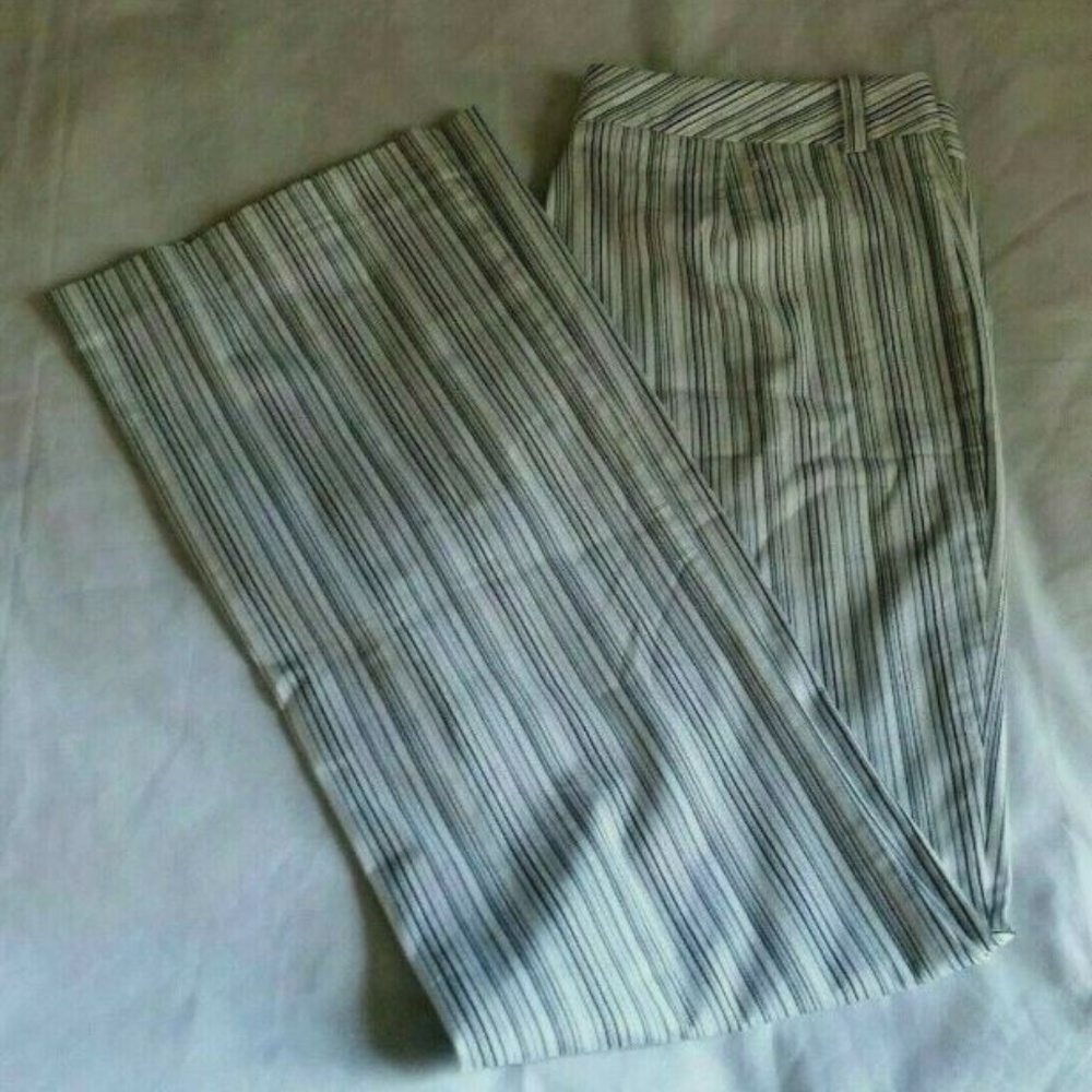 Tommy Hilfiger Stretch Cotton Striped Trouser GUC